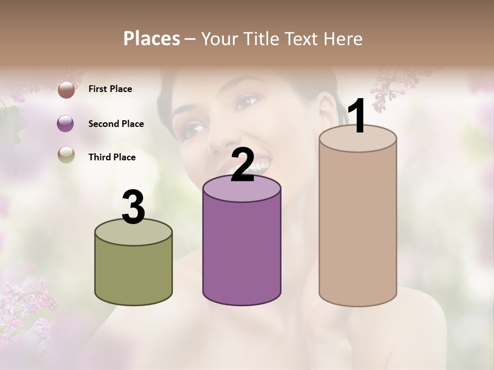 Young Portrait Relax PowerPoint Template