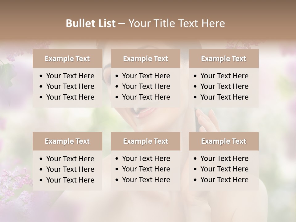 Young Portrait Relax PowerPoint Template