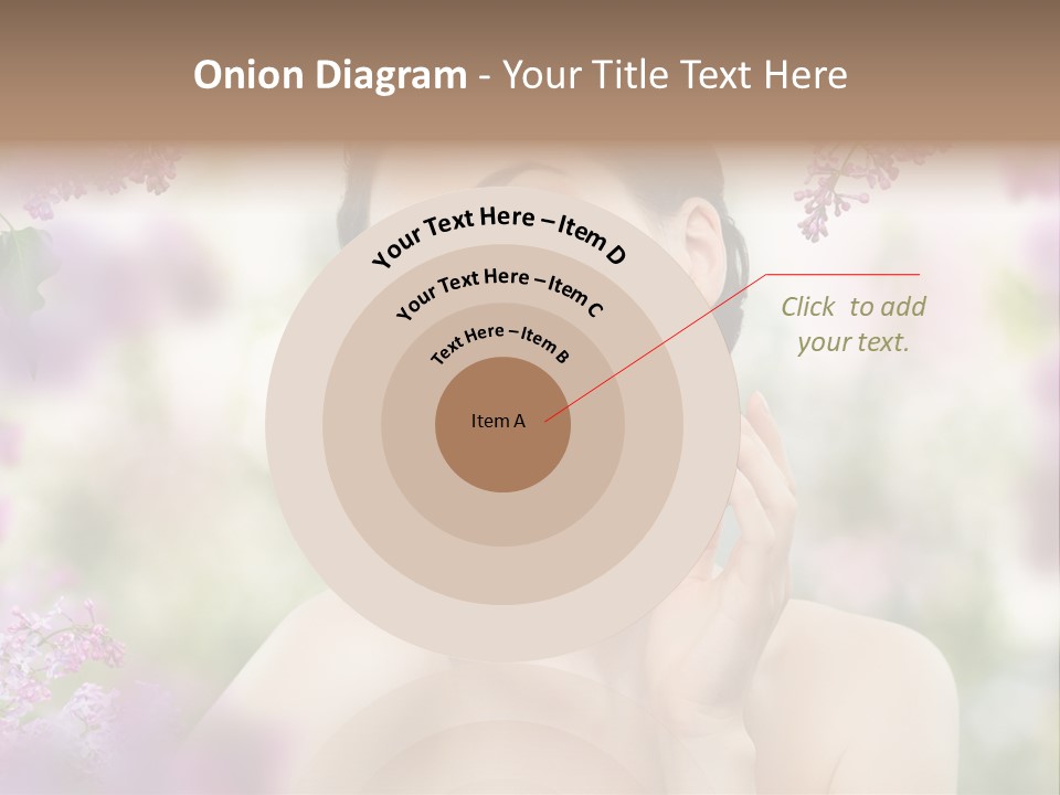 Young Portrait Relax PowerPoint Template