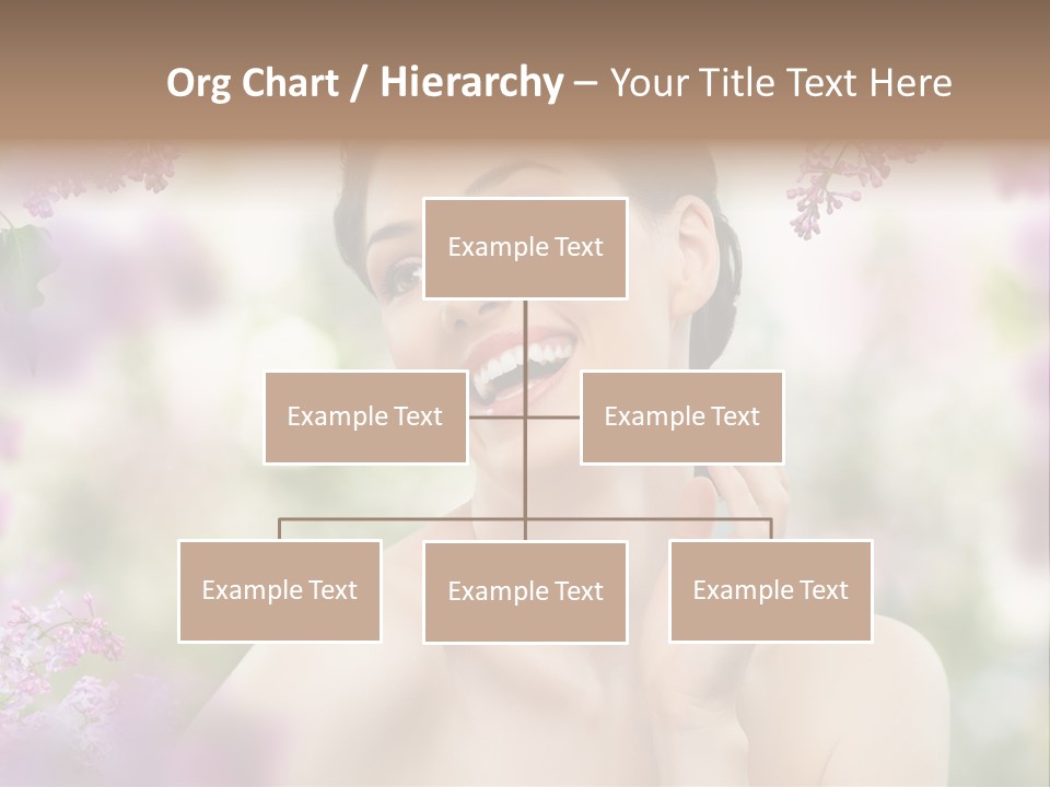 Young Portrait Relax PowerPoint Template