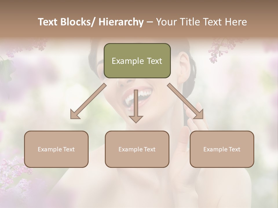 Young Portrait Relax PowerPoint Template