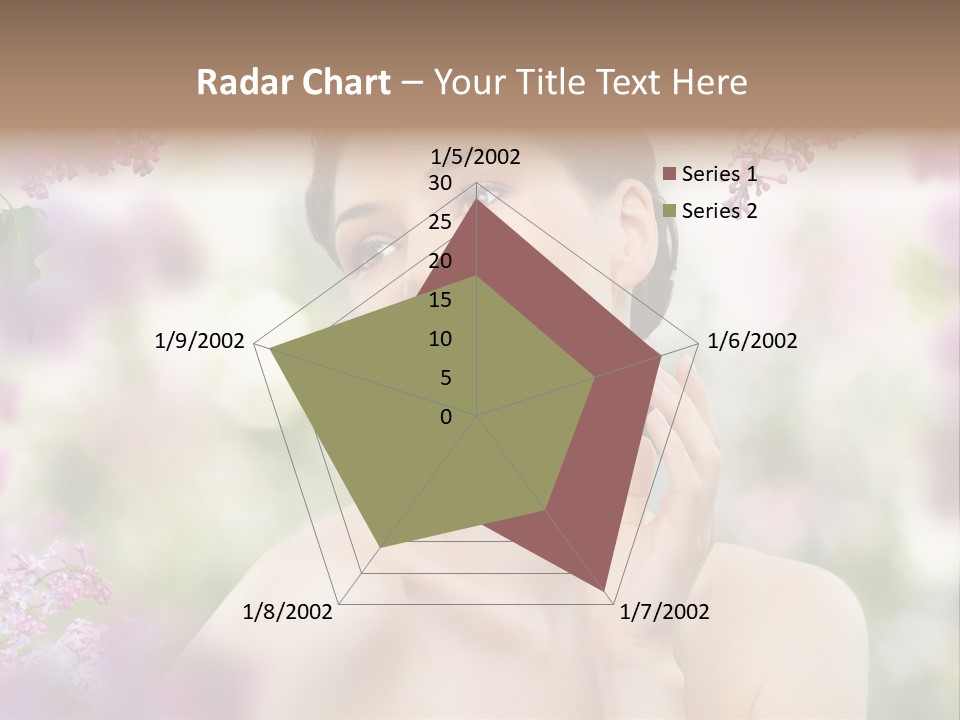 Young Portrait Relax PowerPoint Template