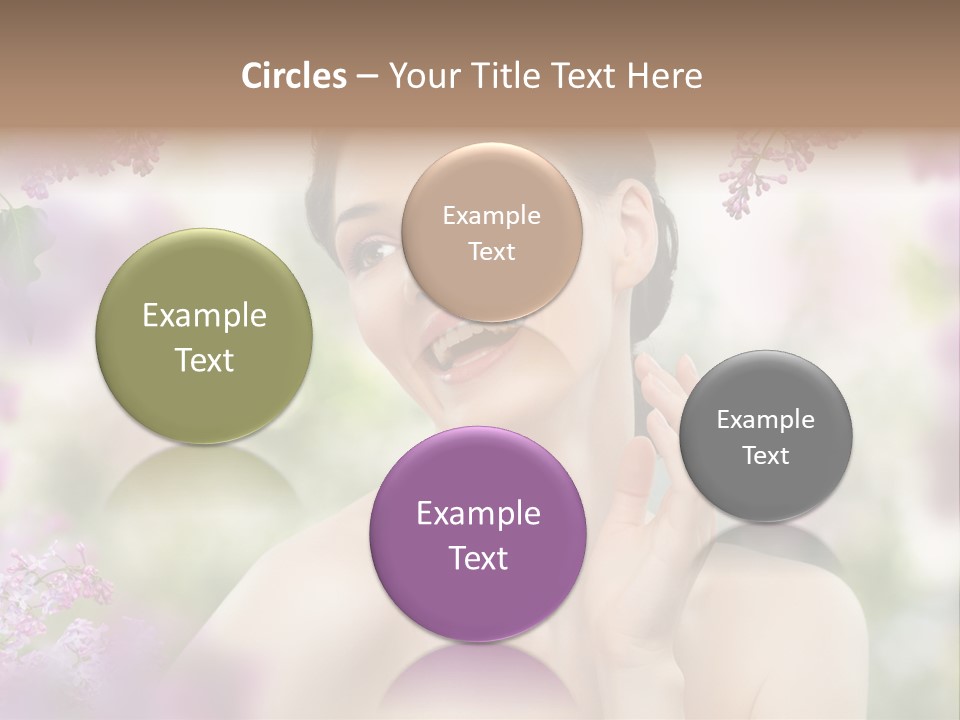 Young Portrait Relax PowerPoint Template