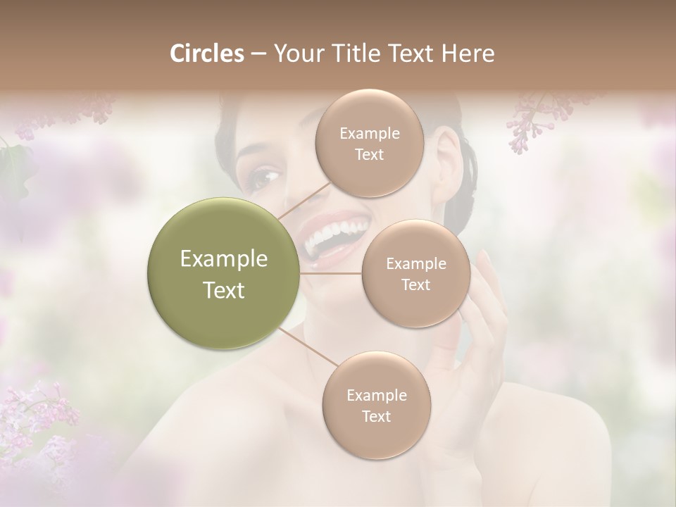 Young Portrait Relax PowerPoint Template