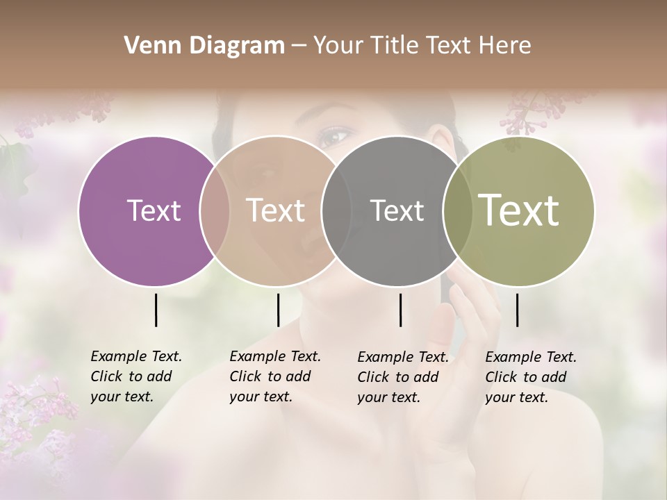 Young Portrait Relax PowerPoint Template