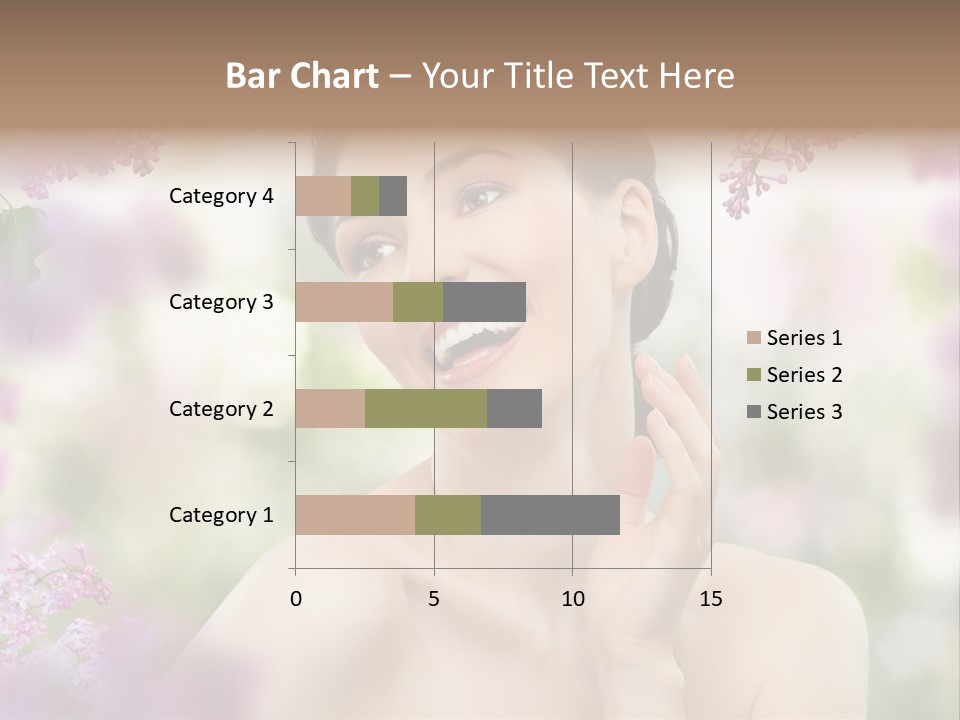 Young Portrait Relax PowerPoint Template