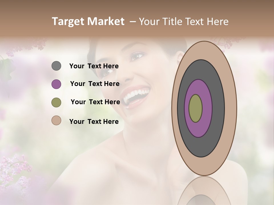 Young Portrait Relax PowerPoint Template