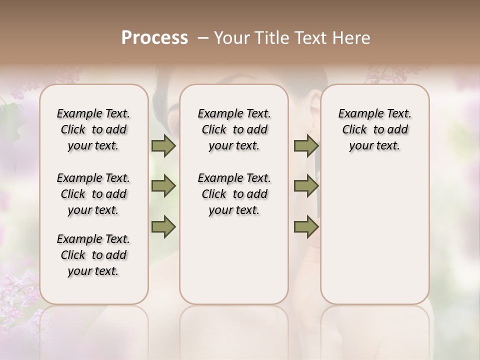 Young Portrait Relax PowerPoint Template