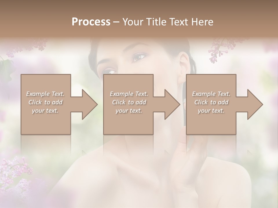 Young Portrait Relax PowerPoint Template