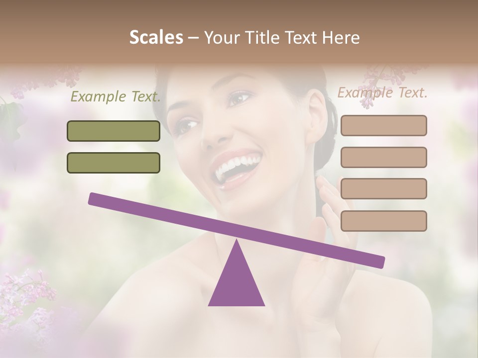 Young Portrait Relax PowerPoint Template