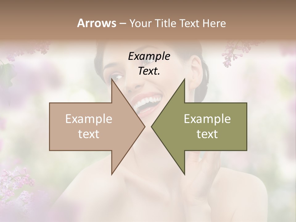 Young Portrait Relax PowerPoint Template