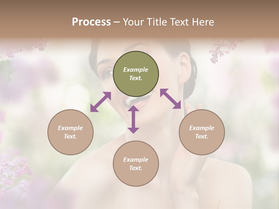 Young Portrait Relax PowerPoint Template