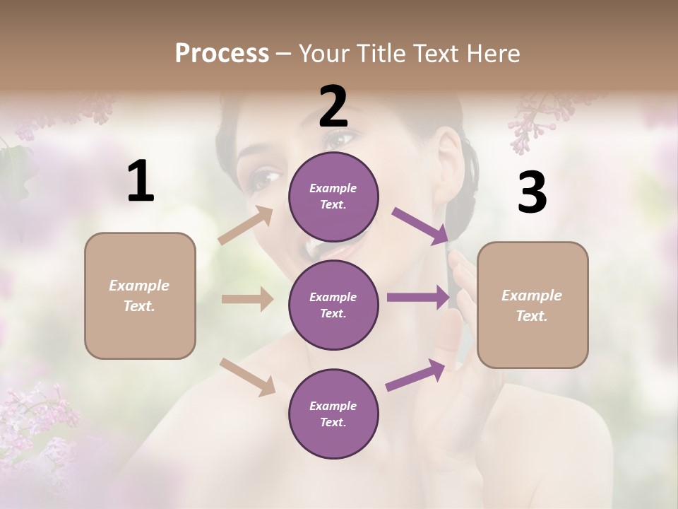 Young Portrait Relax PowerPoint Template