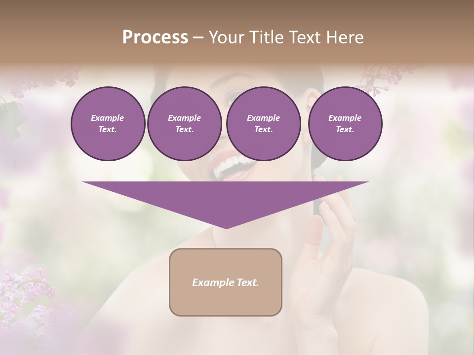 Young Portrait Relax PowerPoint Template