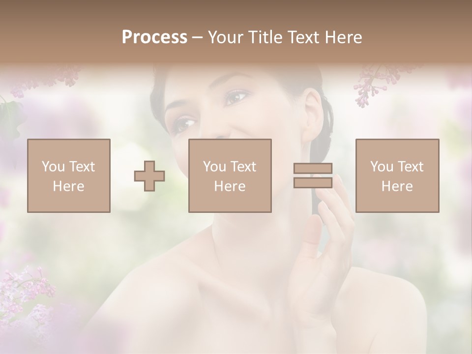 Young Portrait Relax PowerPoint Template