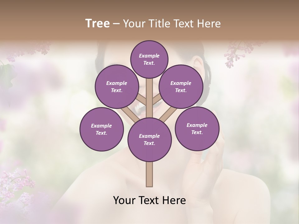 Young Portrait Relax PowerPoint Template