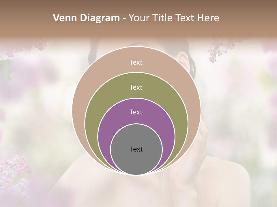 Young Portrait Relax PowerPoint Template