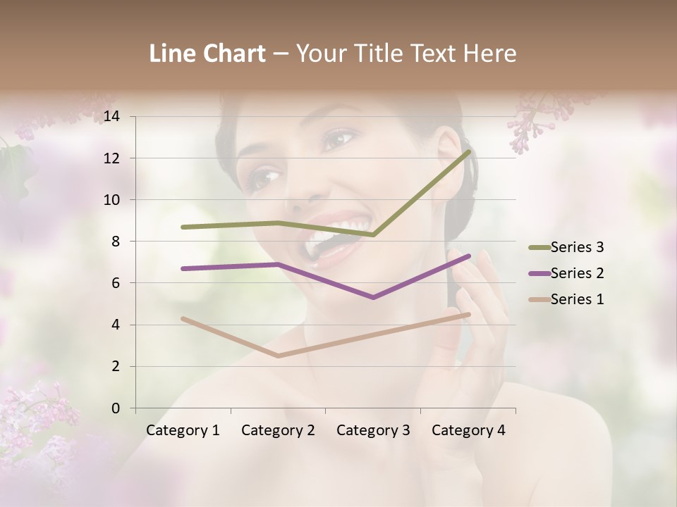Young Portrait Relax PowerPoint Template