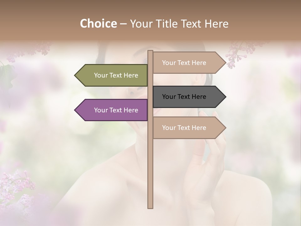 Young Portrait Relax PowerPoint Template