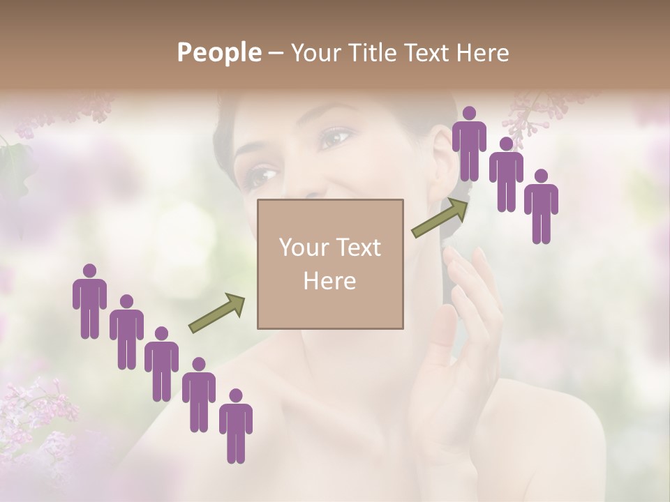 Young Portrait Relax PowerPoint Template