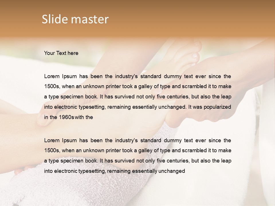 Spa Girl Organic PowerPoint Template