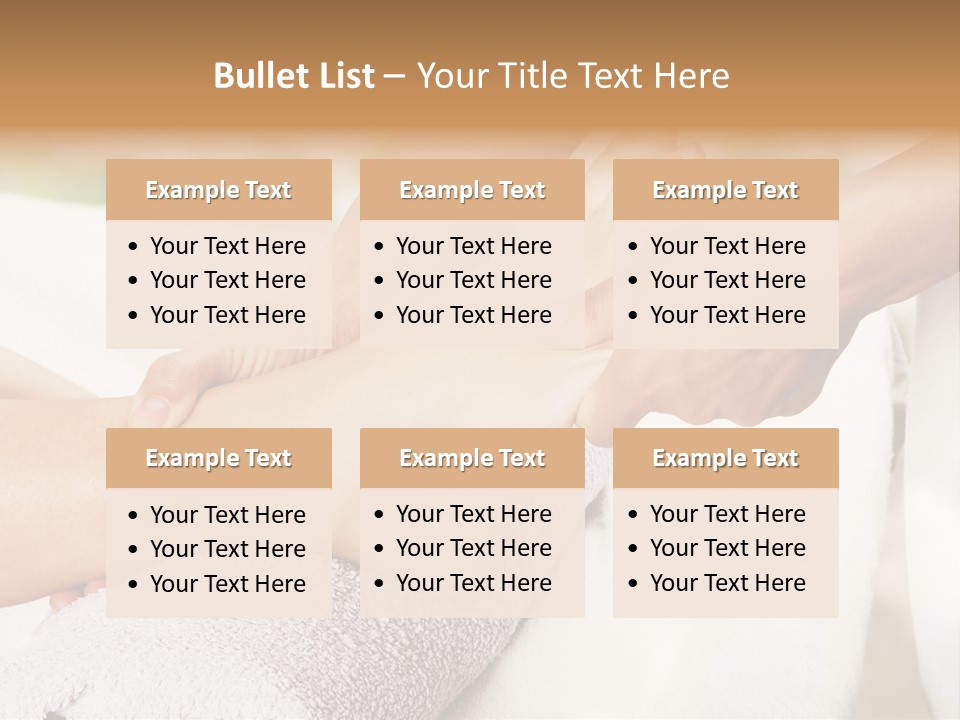 Spa Girl Organic PowerPoint Template