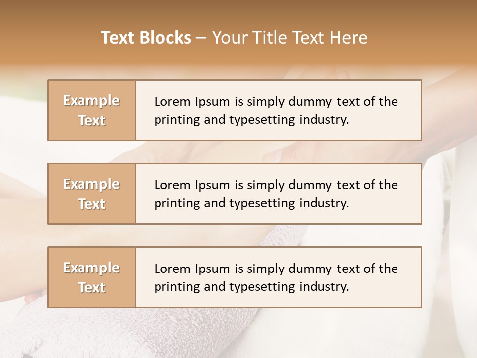 Spa Girl Organic PowerPoint Template