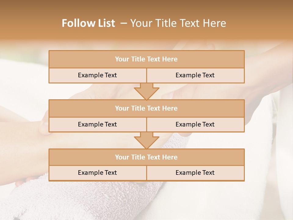 Spa Girl Organic PowerPoint Template