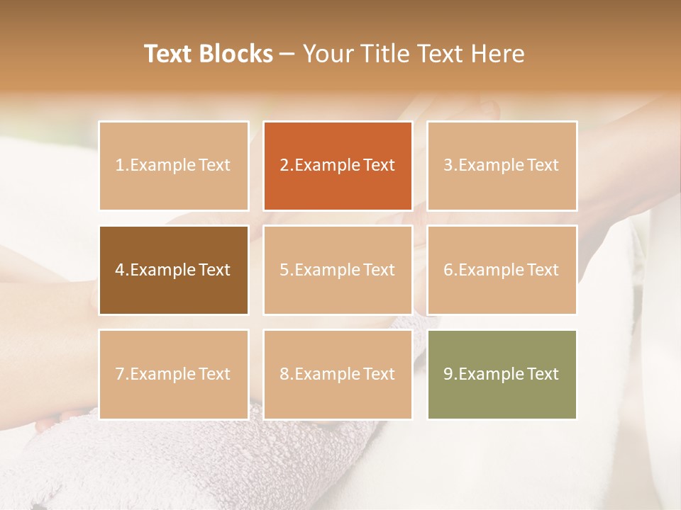 Spa Girl Organic PowerPoint Template