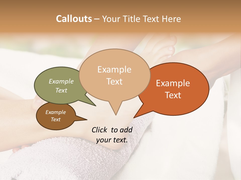 Spa Girl Organic PowerPoint Template