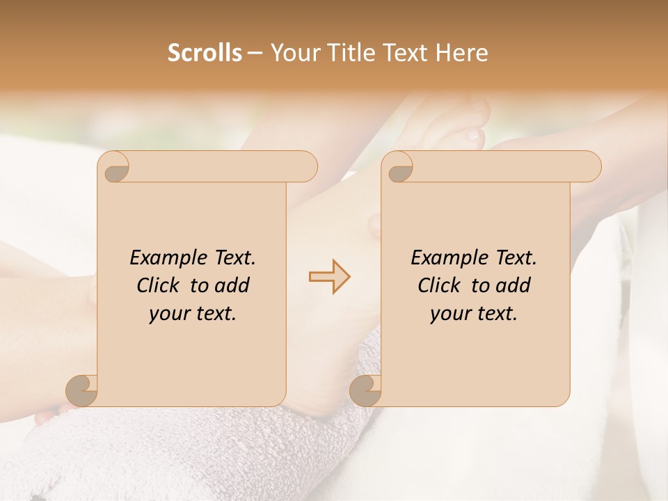 Spa Girl Organic PowerPoint Template