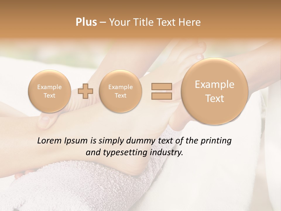 Spa Girl Organic PowerPoint Template