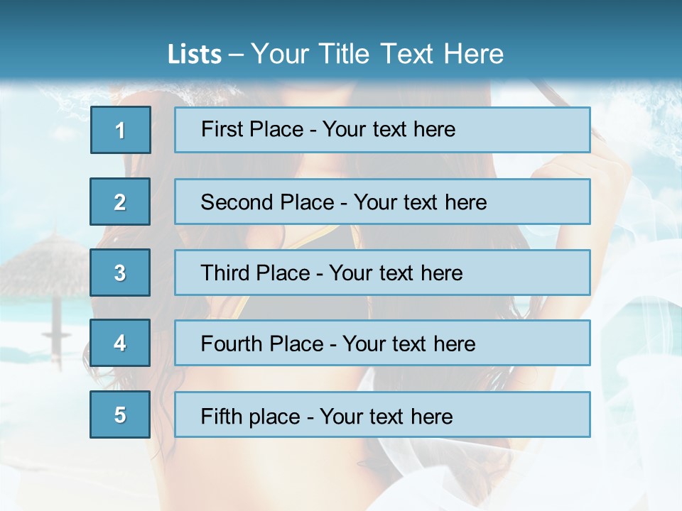 Pacific Healthy Wellbeing PowerPoint Template