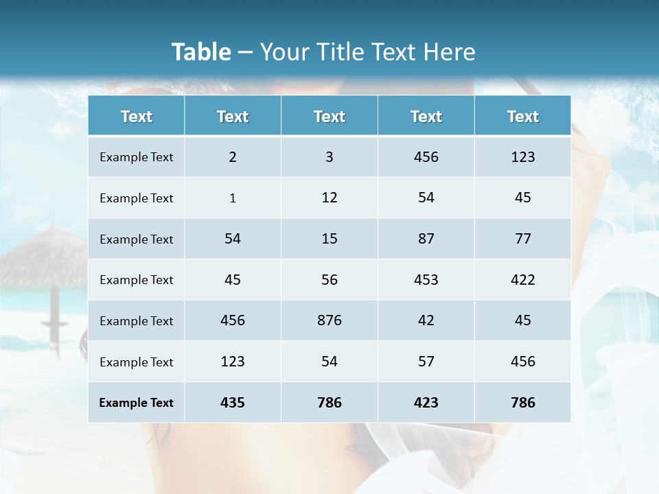 Pacific Healthy Wellbeing PowerPoint Template