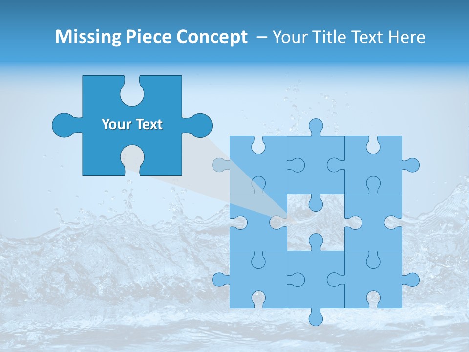 Design Figure Moisture PowerPoint Template