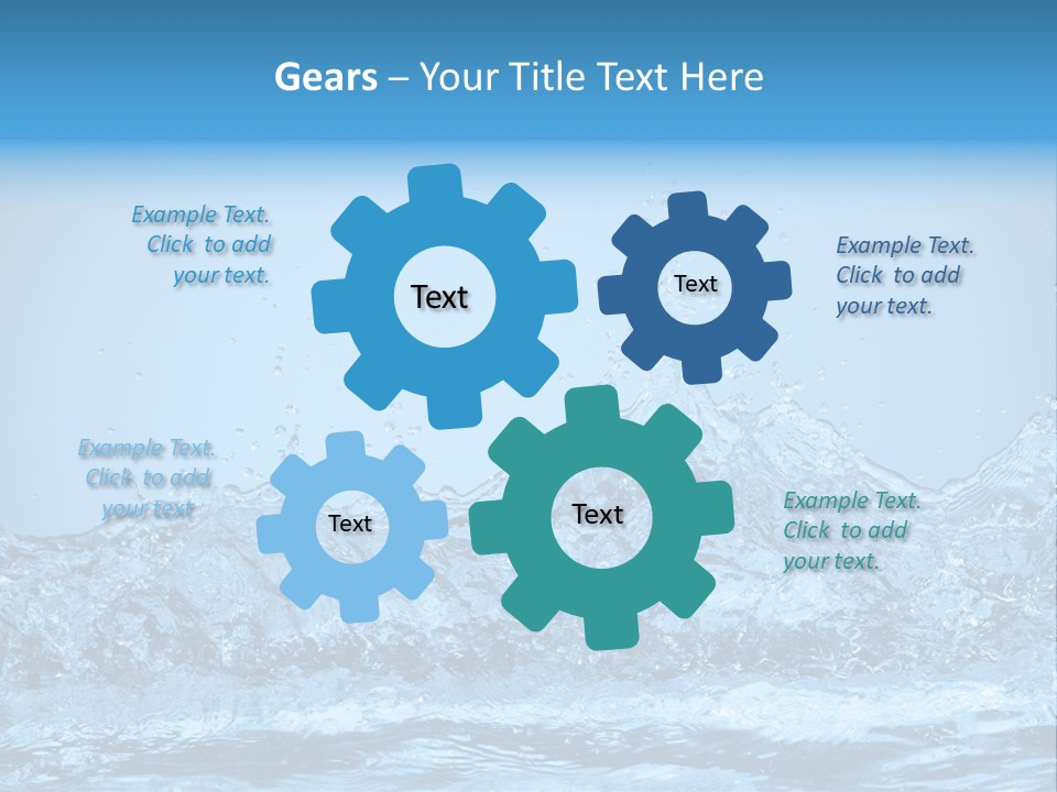 Design Figure Moisture PowerPoint Template