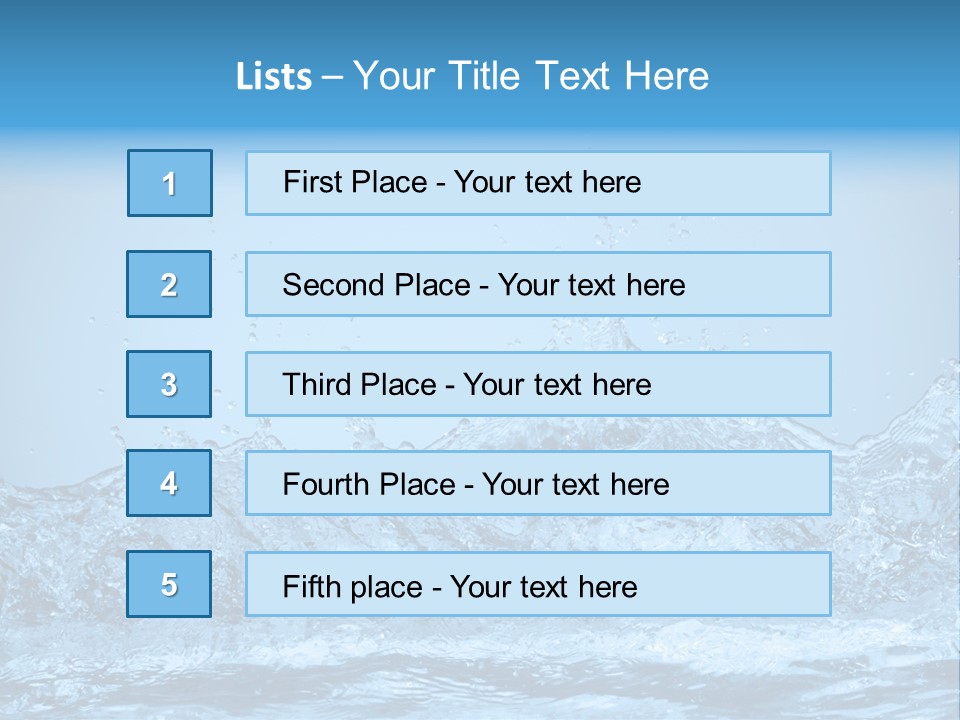 Design Figure Moisture PowerPoint Template
