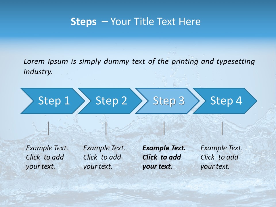 Design Figure Moisture PowerPoint Template