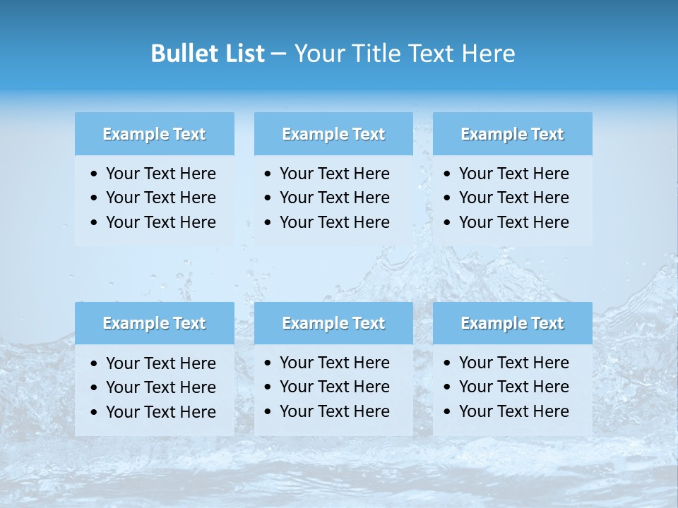 Design Figure Moisture PowerPoint Template