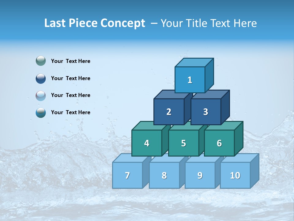 Design Figure Moisture PowerPoint Template