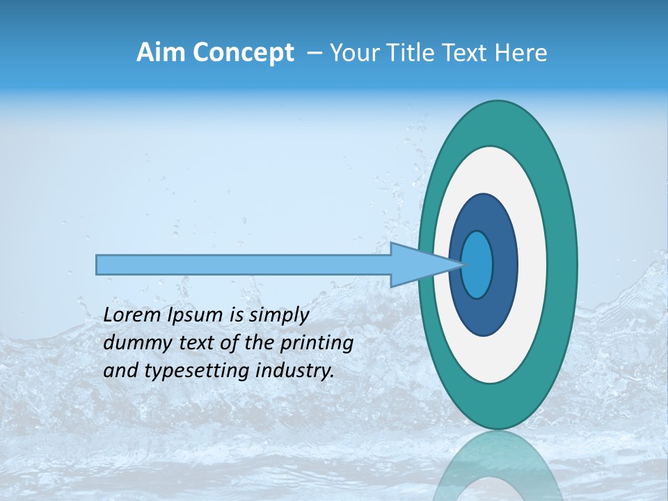 Design Figure Moisture PowerPoint Template