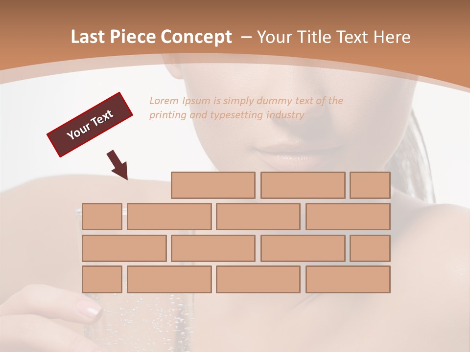 Lying Tropical Summertime PowerPoint Template