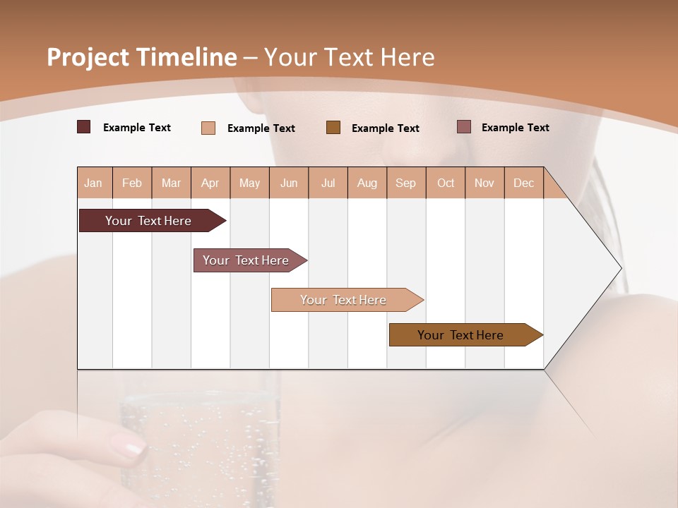 Lying Tropical Summertime PowerPoint Template