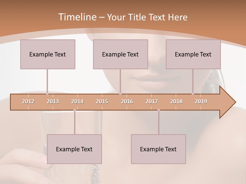 Lying Tropical Summertime PowerPoint Template