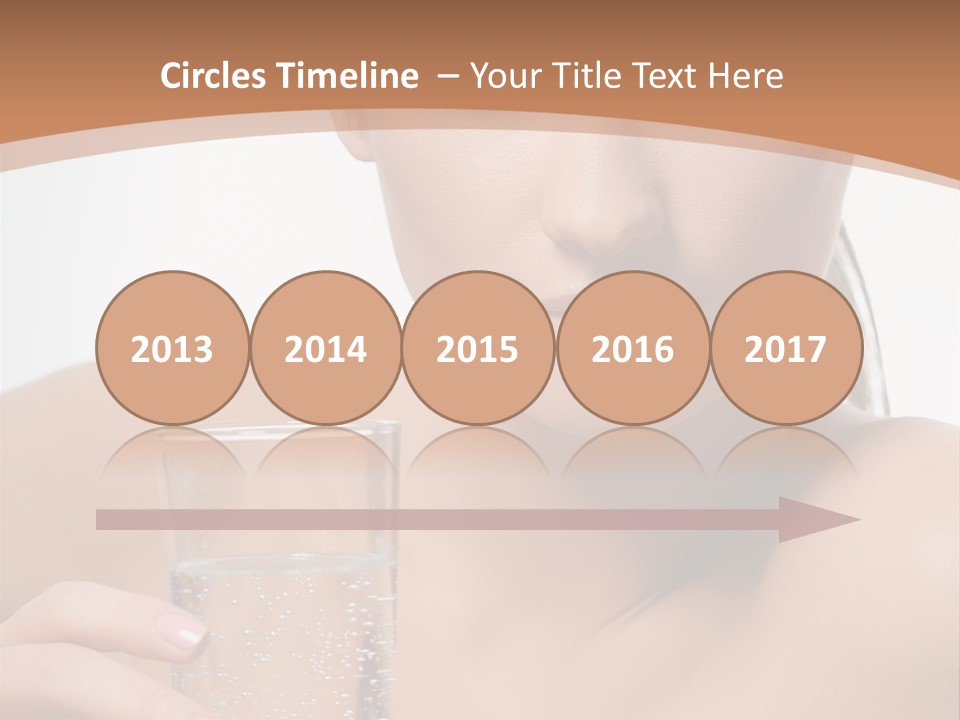 Lying Tropical Summertime PowerPoint Template