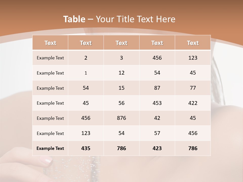 Lying Tropical Summertime PowerPoint Template