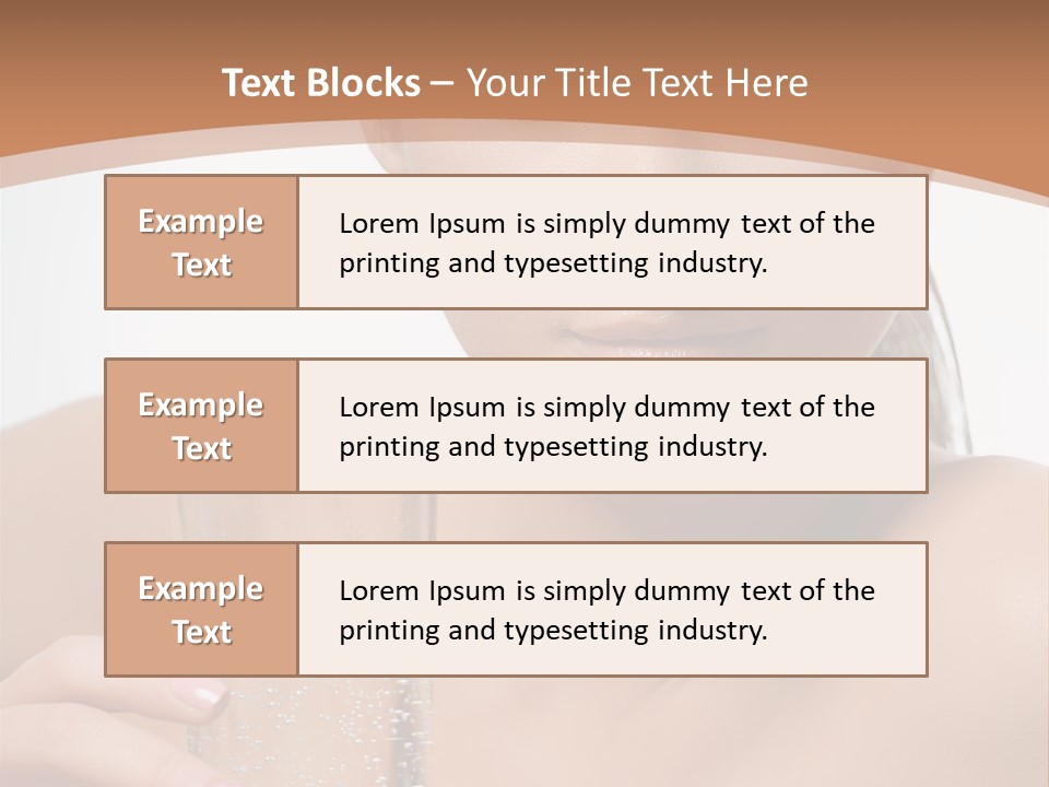 Lying Tropical Summertime PowerPoint Template