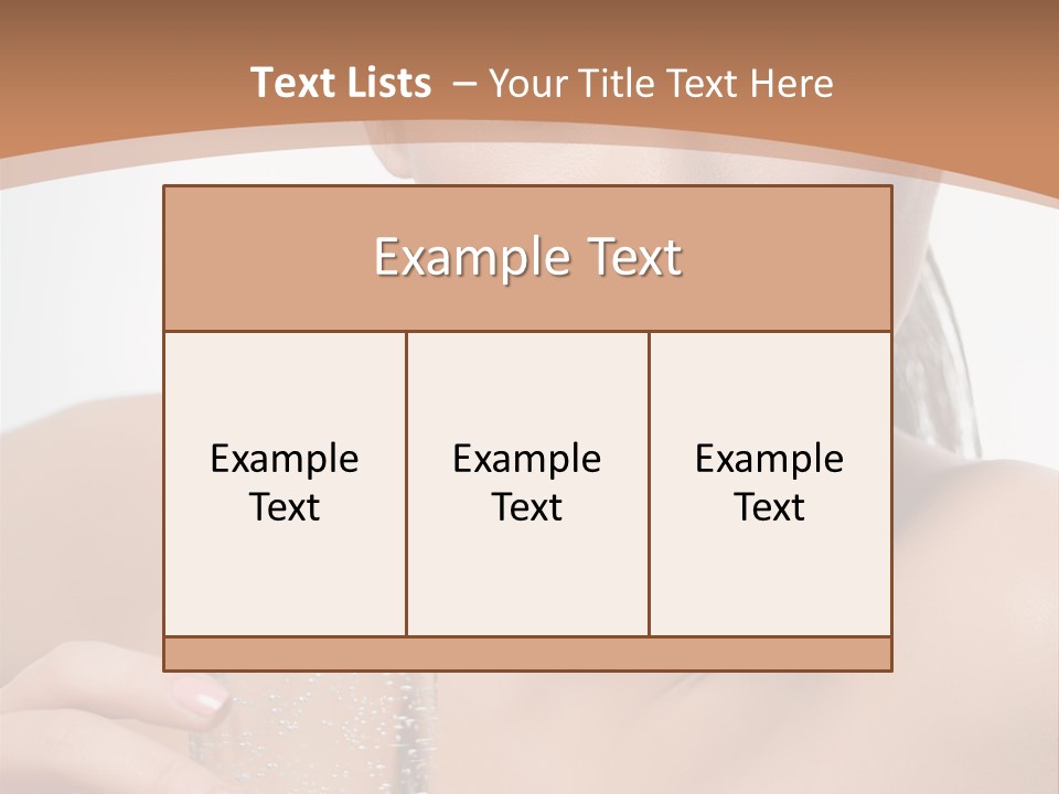 Lying Tropical Summertime PowerPoint Template