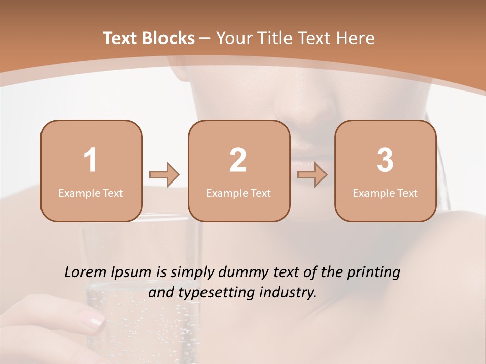 Lying Tropical Summertime PowerPoint Template