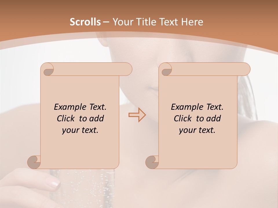 Lying Tropical Summertime PowerPoint Template